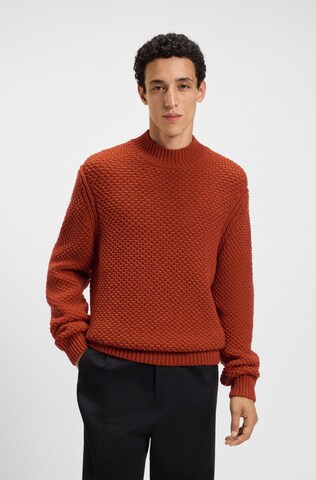 BOSS Pullover in Orange: Vorderseite