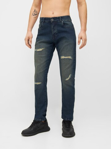 BENCH Slimfit Jeans 'SLIM' i blå: forside