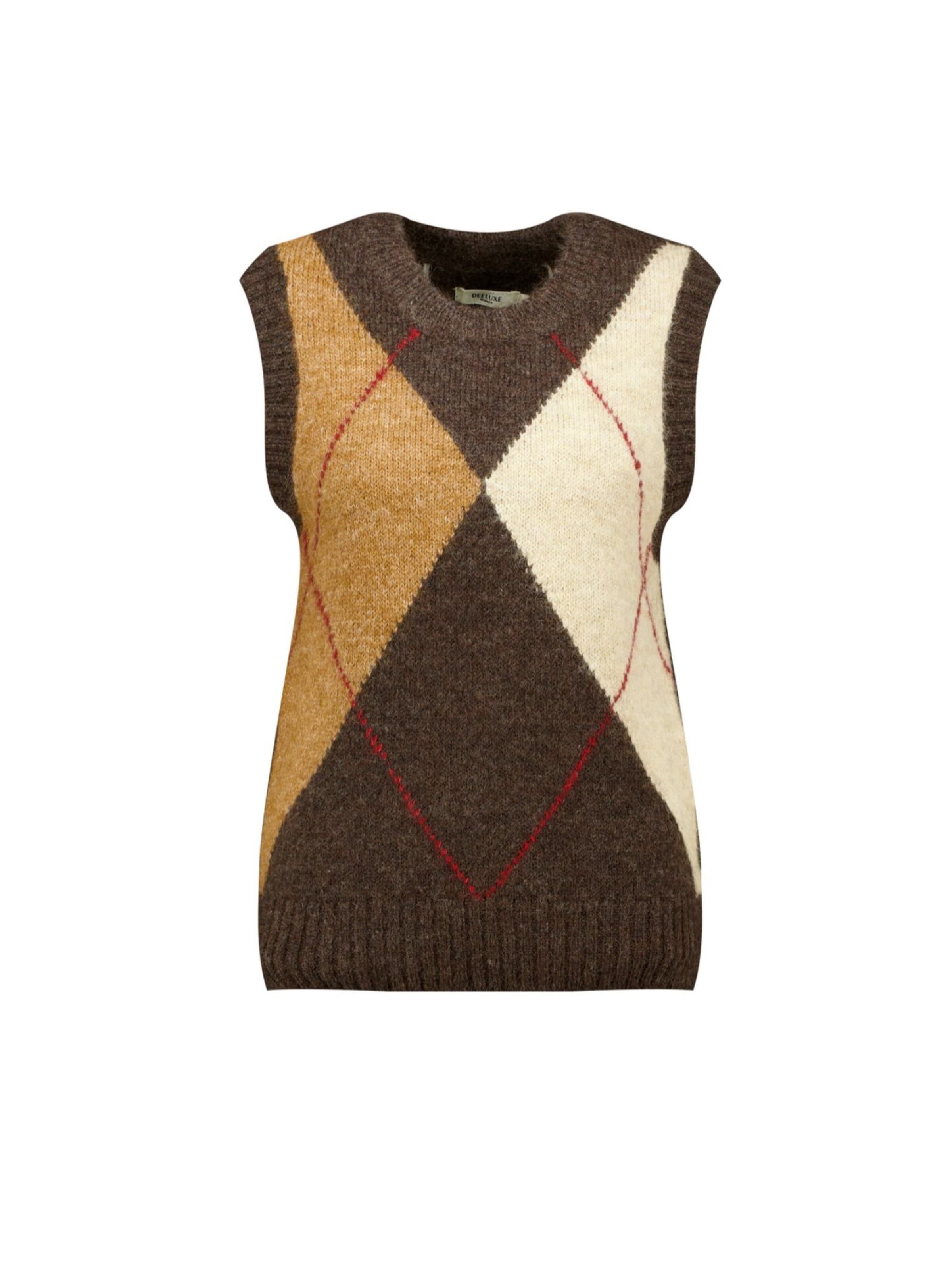 Pull-over Deeluxe en marron : devant