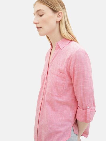 TOM TAILOR Blouse in Pink