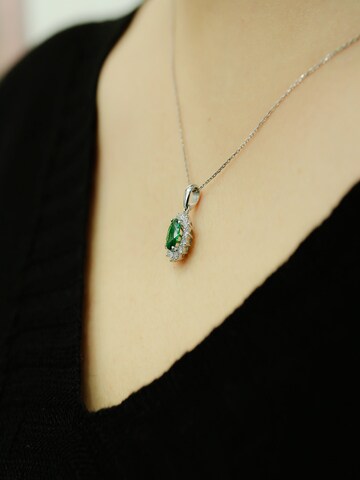 EinStein Diamant Necklace in Silver