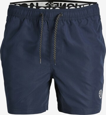 Shorts de bain 'Fiji' JACK & JONES en bleu : devant