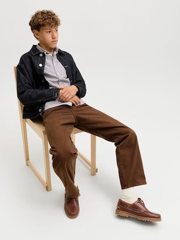 Loosefit Pantalon Jack & Jones Junior en marron