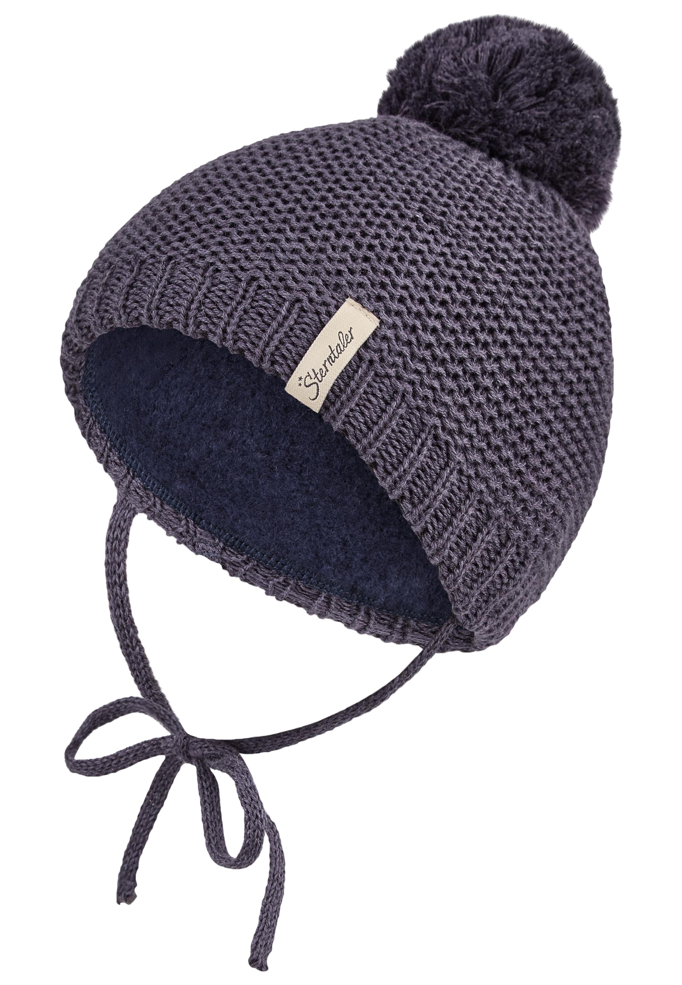 STERNTALER Beanie in Grey: front