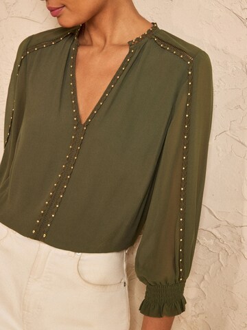 Bluză de la love & roses pe verde