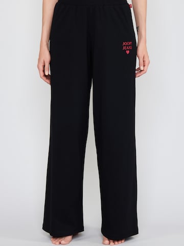 Joop Jeans - Calças de pijama ' After Dark ' em preto: frente