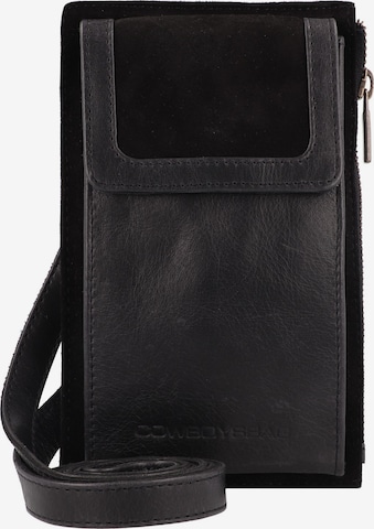 Borsa a tracolla di Cowboysbag in nero: frontale