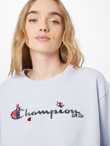 Champion Authentic Athletic Apparel Sweatshirt i blå