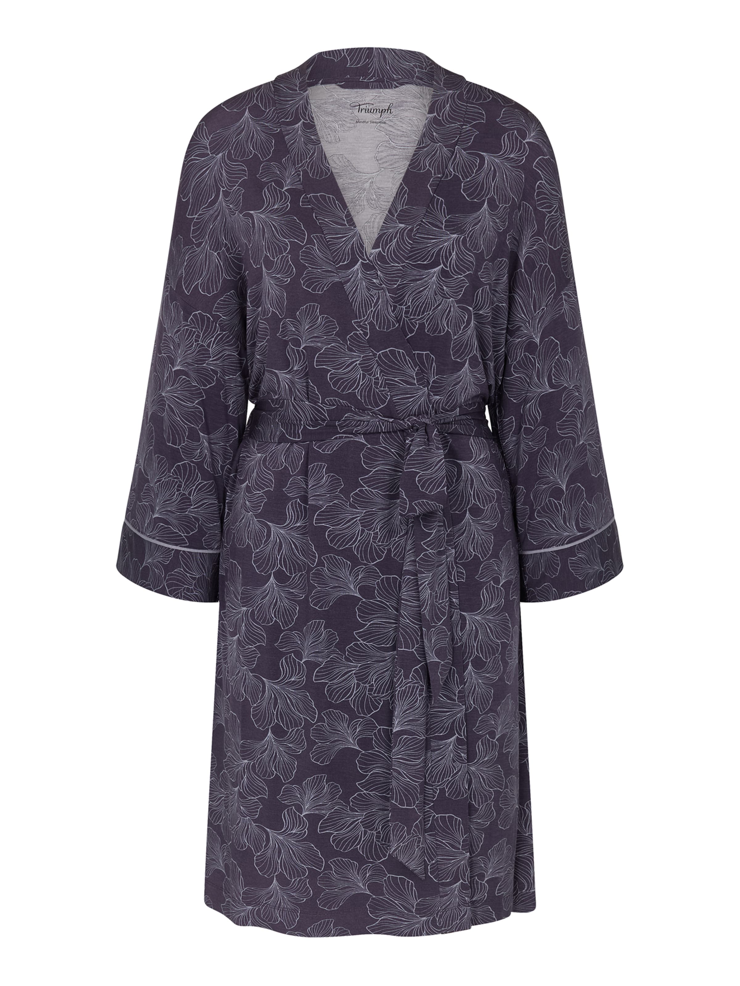 TRIUMPH - Albornoz corto ' Aura Spotlight Robe ' en azul: frente