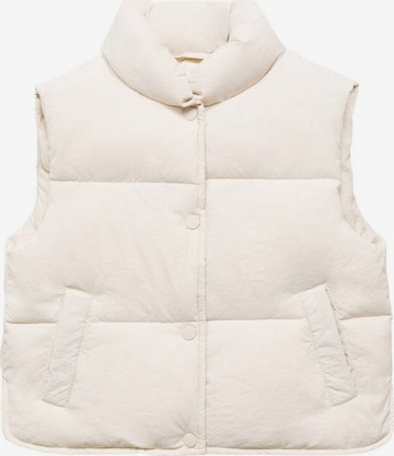 Gilet 'Mati' MANGO KIDS en beige : devant