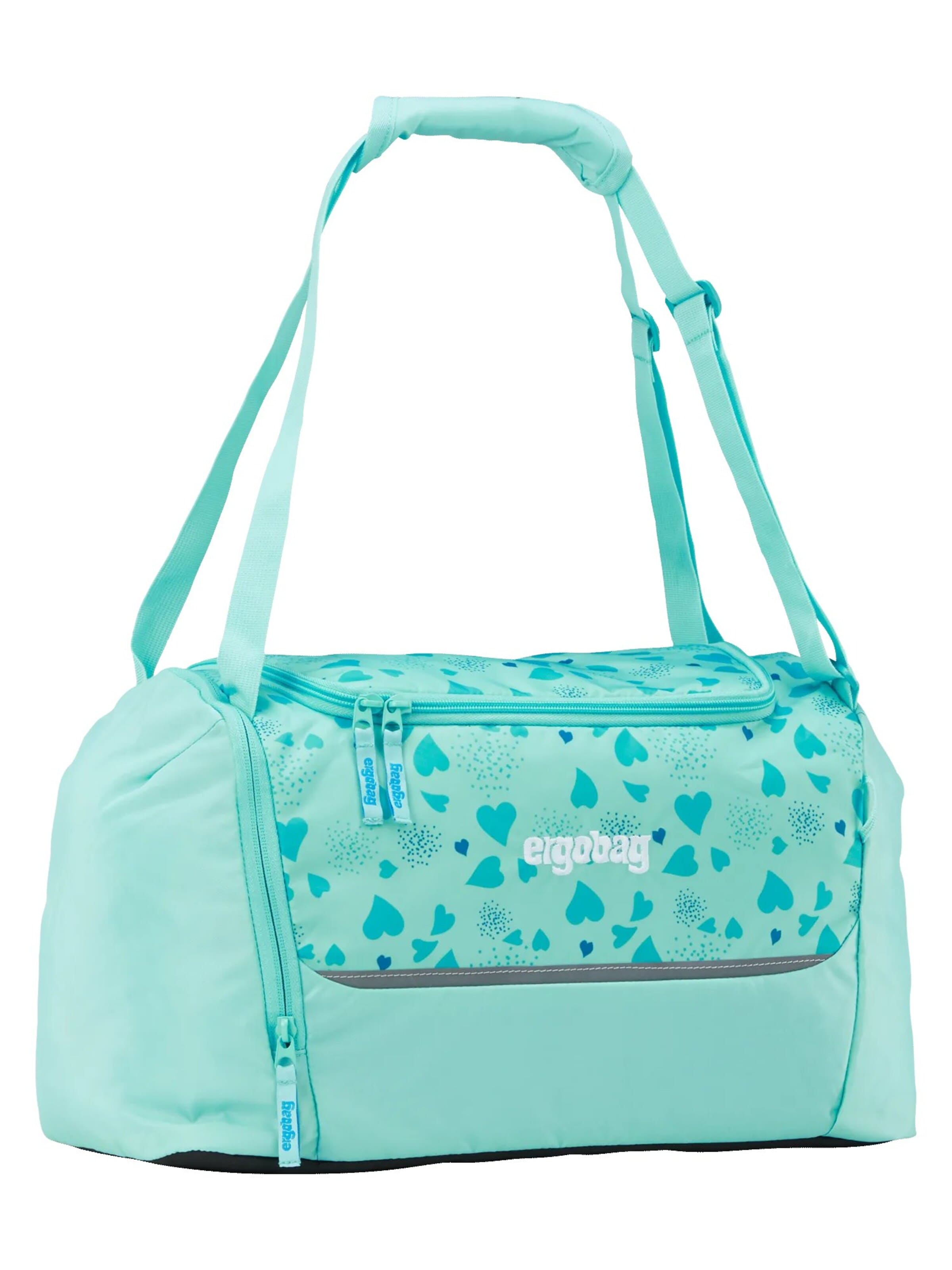 ergobag Sportturnbeutel 'Sporttasche Sporttasche'‌‌‌‌‌‌‌‌‌‌ in Blau: Vorderseite