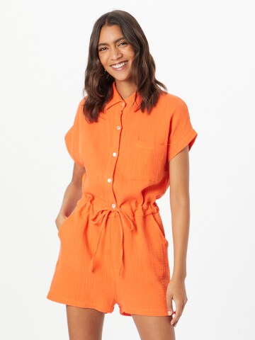 Sublevel Jumpsuit in Oranje: voorkant