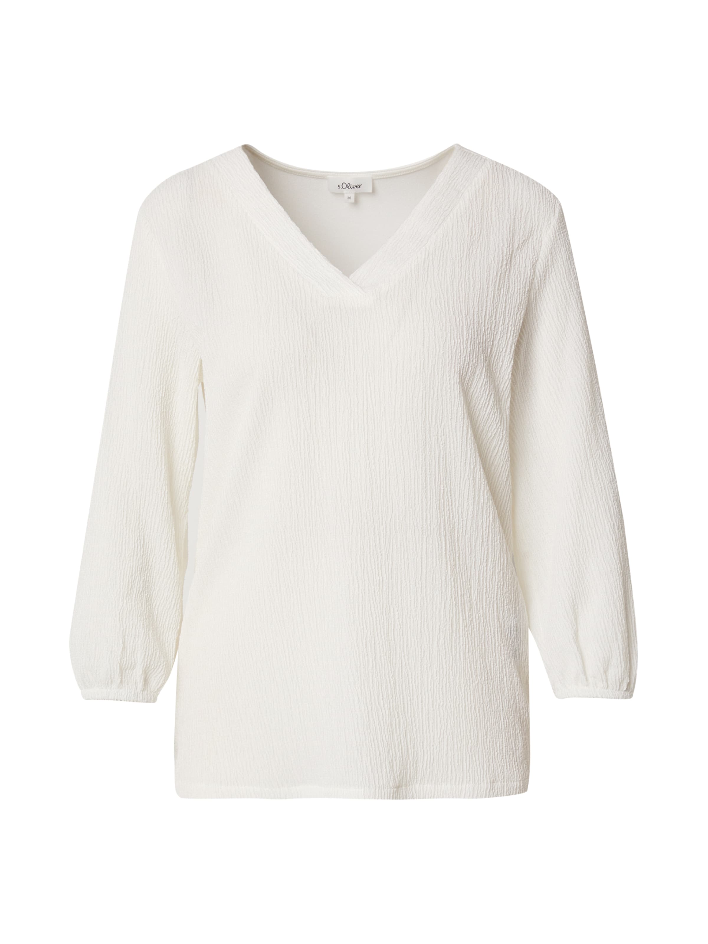 s.Oliver Μπλουζάκι σε μπεζ: μπροστά