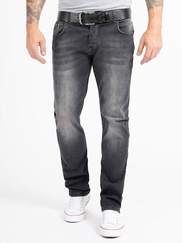 Rock Creek Regular Jeans in Grey: front