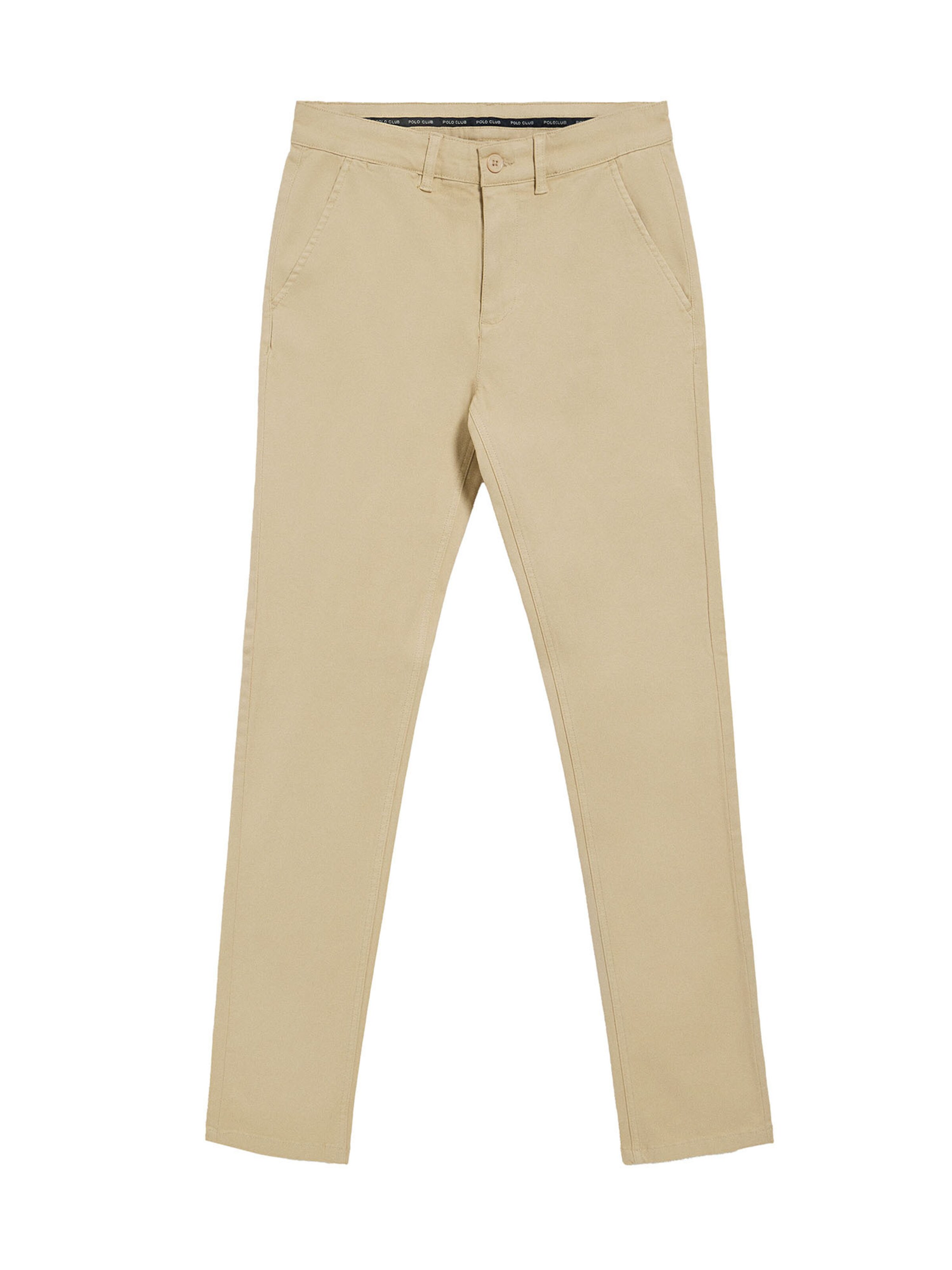 Polo Club Slimfit Hose 'Moore' in Beige: Vorderseite