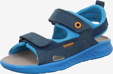SUPERFIT Sandals & Slippers 'Lagoon' in Blue: front