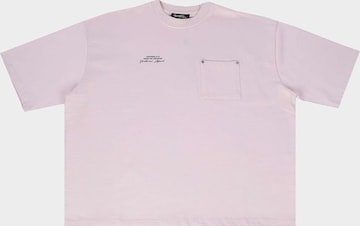 Dropsize T-Shirt in Grau: Vorderseite