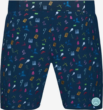 BIDI BADU Regular Tennis-Shorts 'Bevis 7Inch' in Blau: predná strana