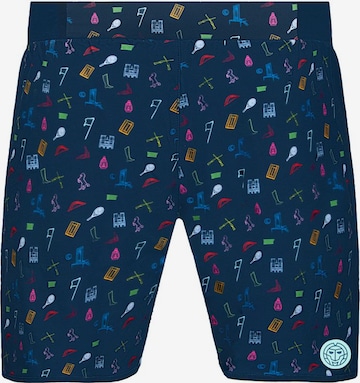 BIDI BADU Regular Tennis-Shorts 'Bevis 7Inch' in Blau: predná strana