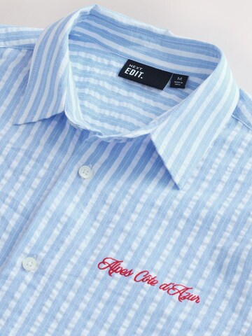 Next Comfort fit Overhemd in Blauw