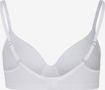 Hanro T-shirt Bra 'Sensation' in White