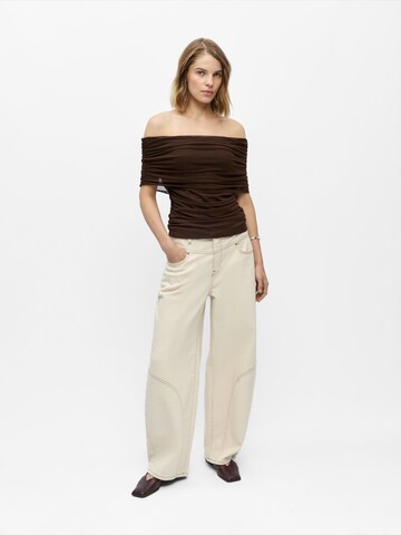 OBJECT Shirt 'OBJDINA' in Brown