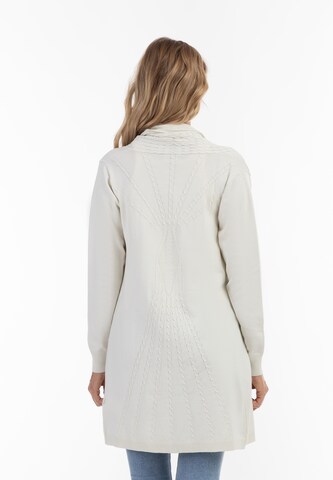 Cardigan Usha en blanc