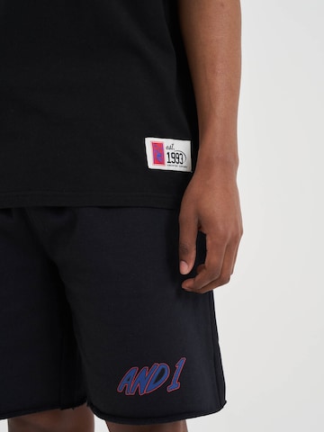 Loosefit Pantalon AND1 en noir