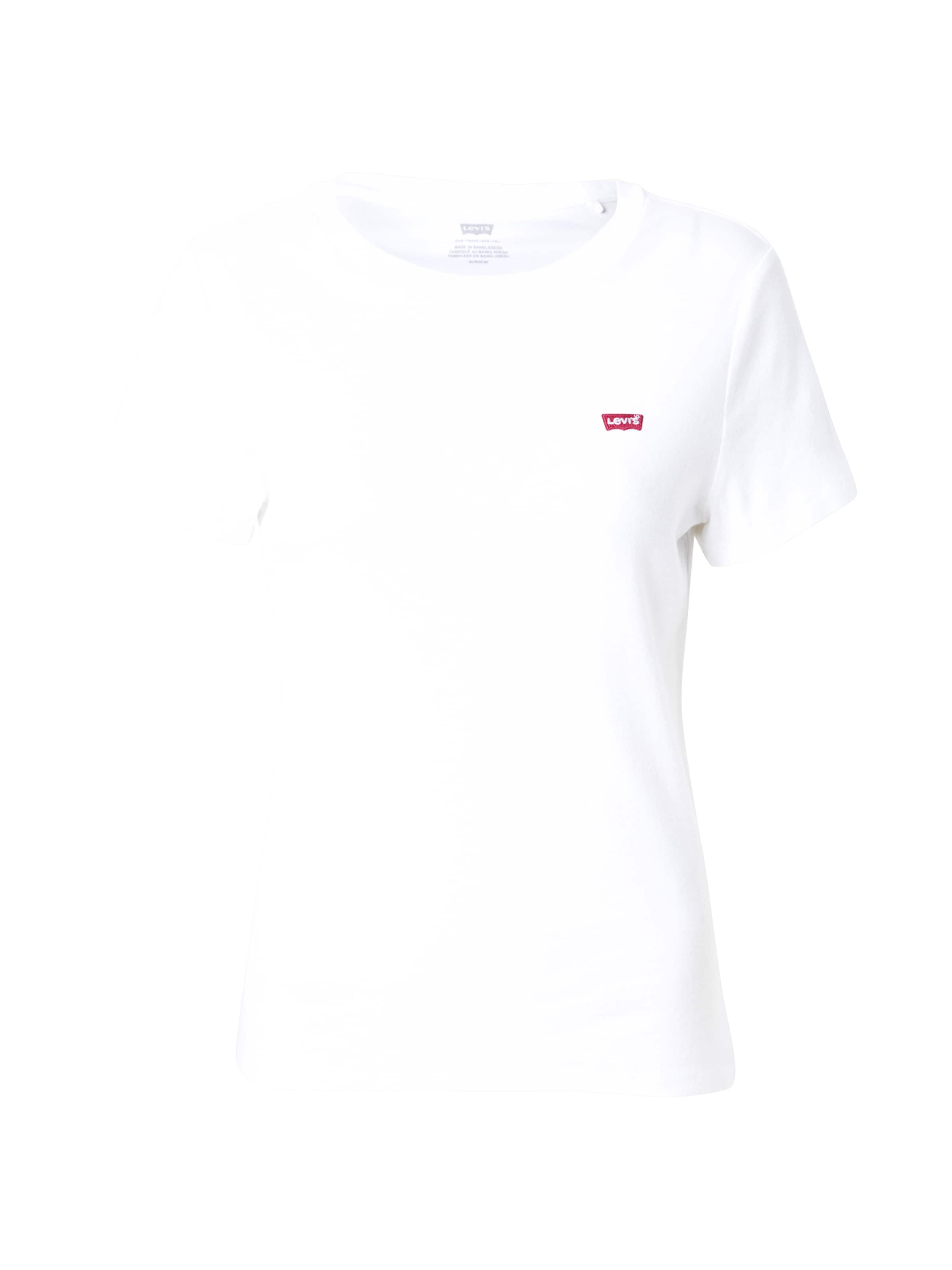 LEVI'S ® Tričko 'Essential Housemark Tee' – bílá: přední strana