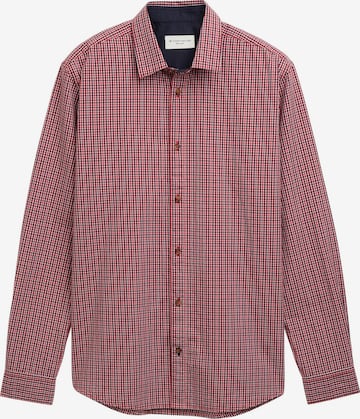 TOM TAILOR Koszula w kolorze czerwony: przód