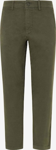 Coupe slim Pantalon 'Gymdigo' Pepe Jeans en vert : devant