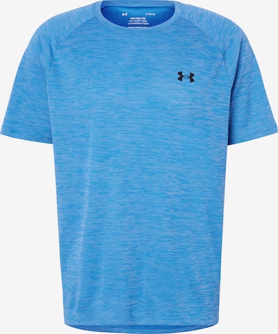 XS dydžio Sportiniai marškinėliai iš UNDER ARMOUR, spalva – mėlyna / juoda, Prekių apžvalga