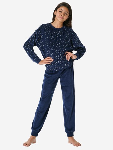 SCHIESSER Nattøj 'Nightwear 3' i blå: forside