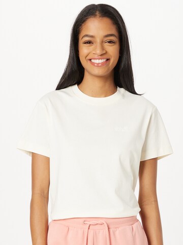 JACK WOLFSKIN Performance Shirt in White: front