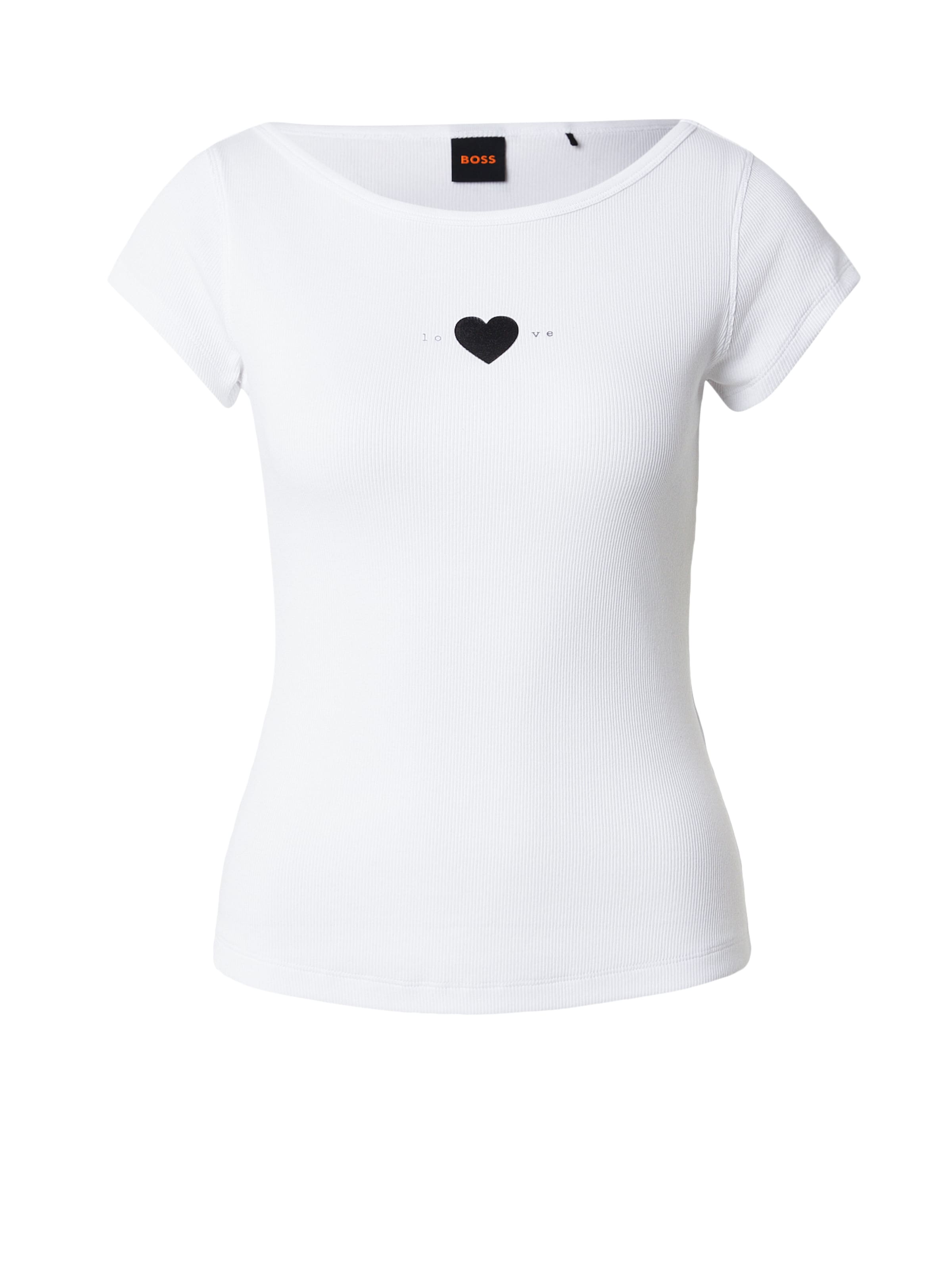 Maglietta 'C_Etine' di BOSS in bianco: frontale