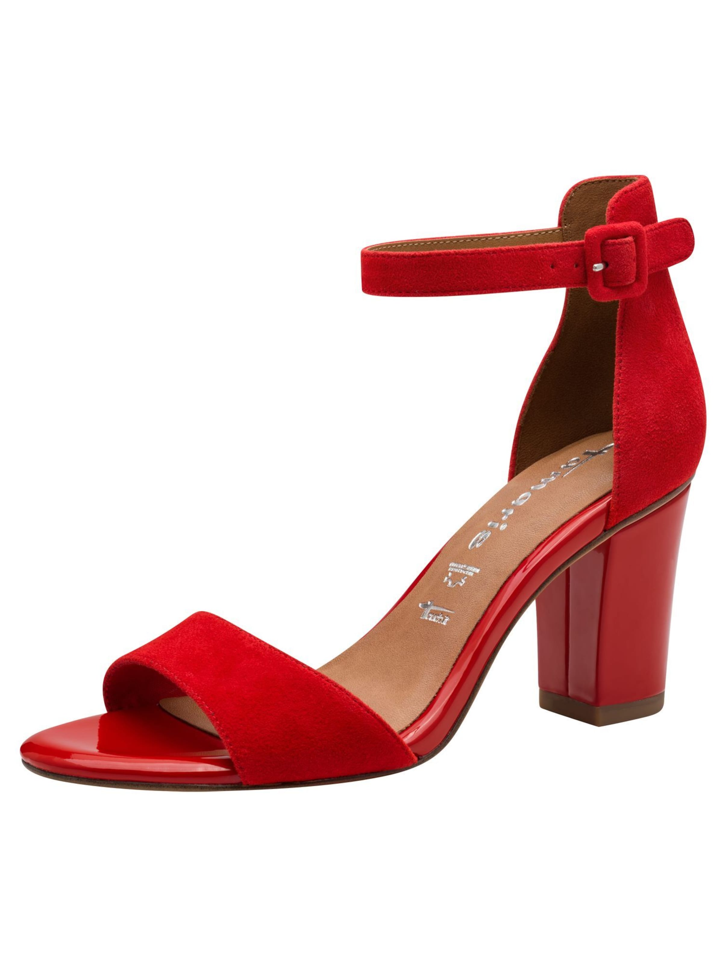Tamaris Sandal in Red: front