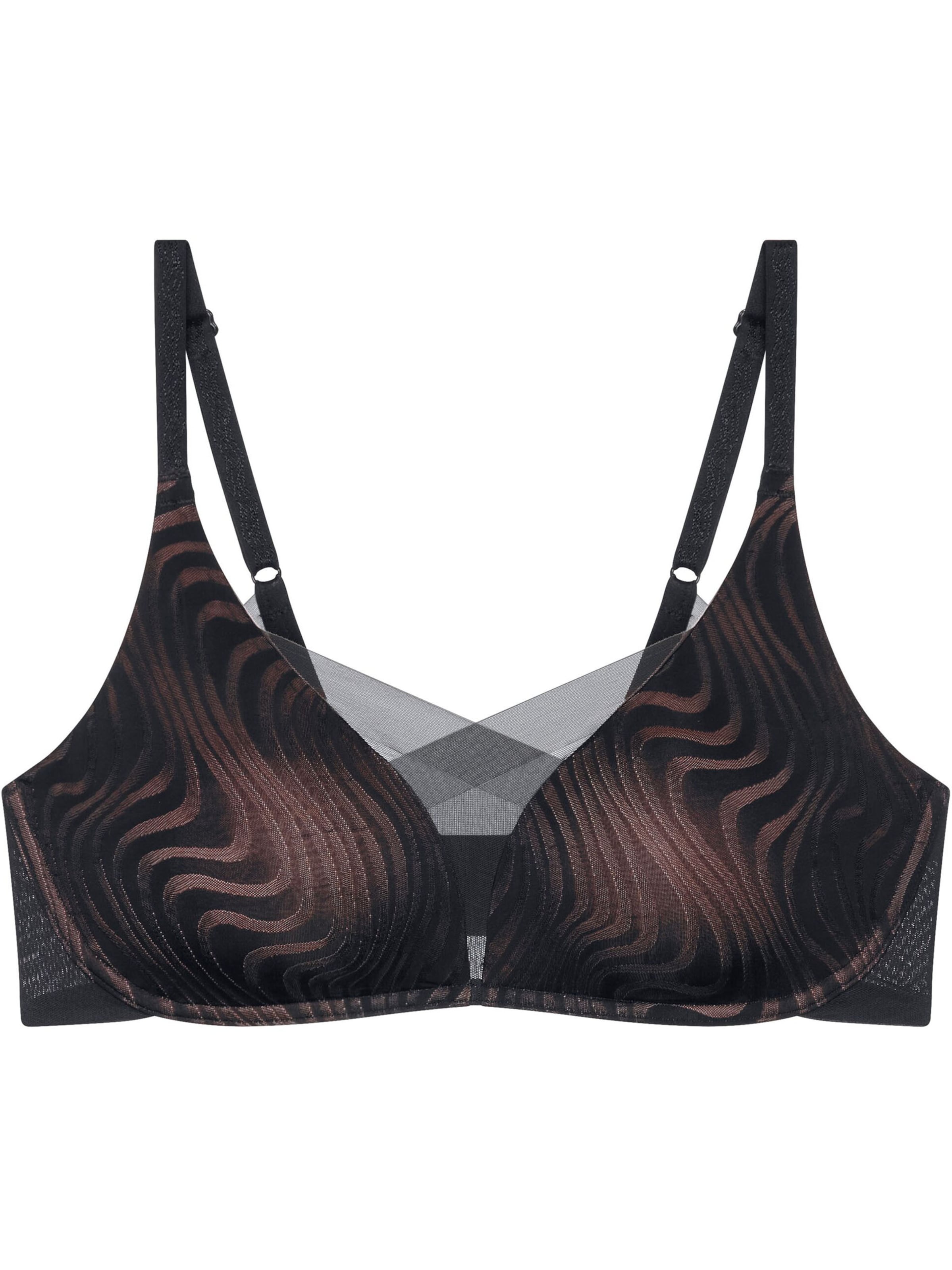 Invisible Soutien-gorge 'Shape Smart Ellipse' TRIUMPH en noir : devant