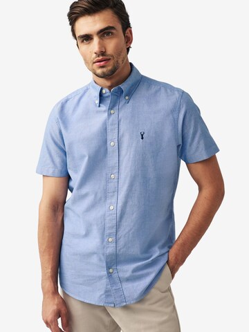 Next Slim fit Πουκάμισο σε μπλε: μπροστά