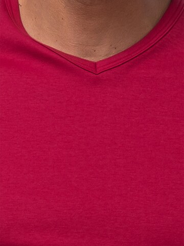 Mey Short Pajamas 'Graphic Stripes' in Red