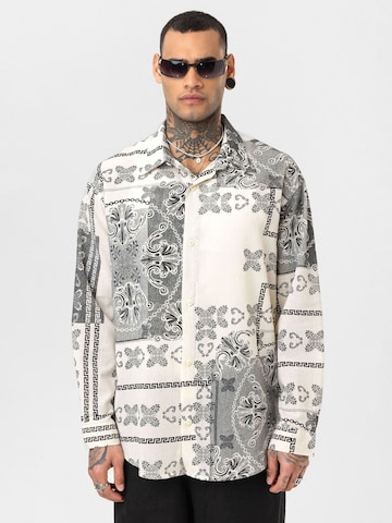 Dandalo - Ajuste confortable Camisa 'Colin' en blanco: frente