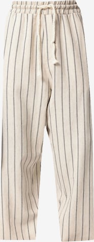 VAMOS CLO Loose fit Trousers in Beige: front