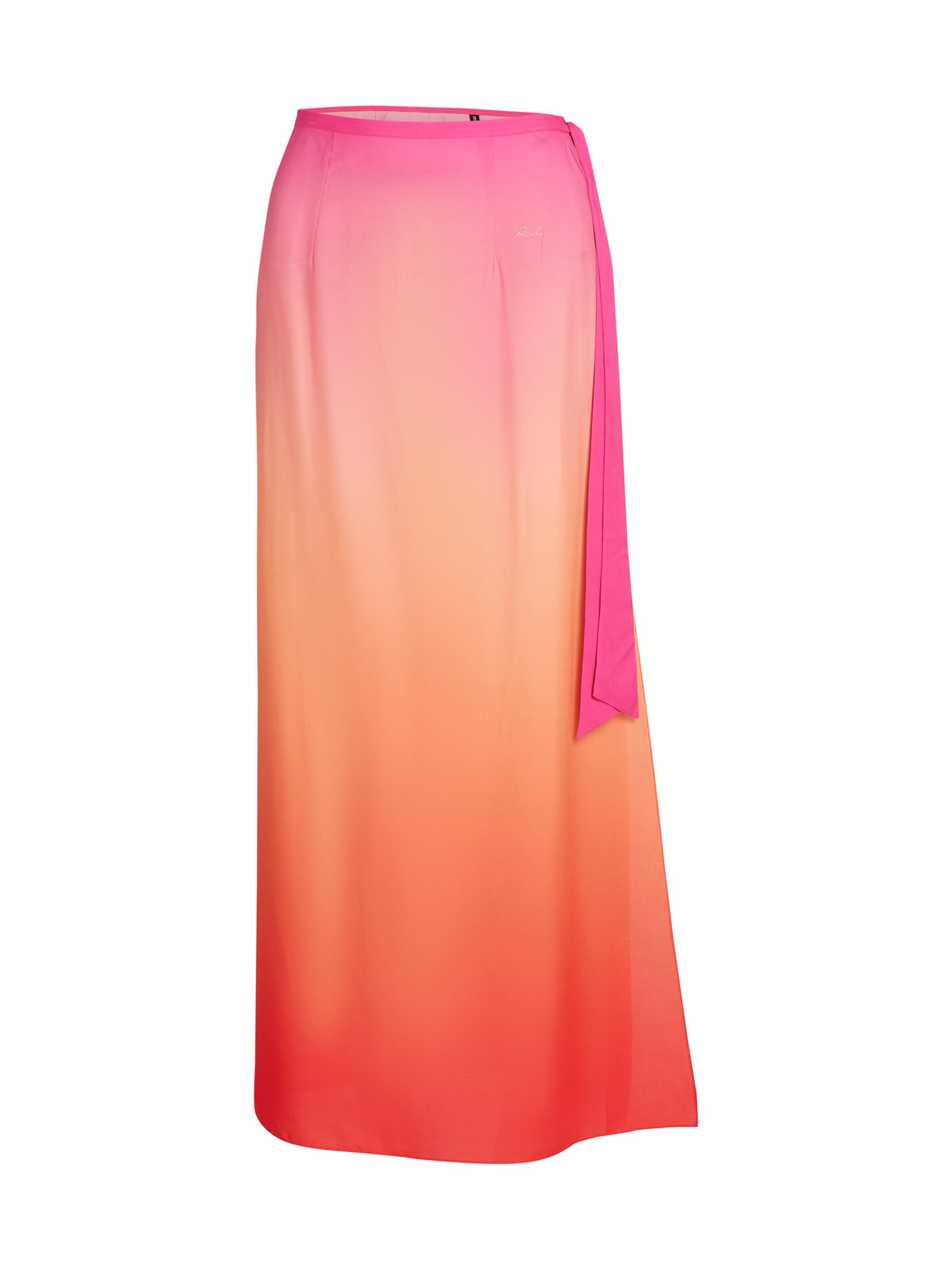 Karl Lagerfeld Plážový ručník – pink: přední strana