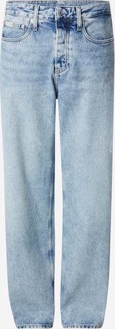 Calvin Klein Jeans Lużny krój Jeansy '90's' w kolorze niebieski: przód