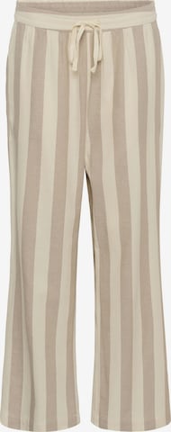 Loosefit Pantalon CULTURE en beige : devant