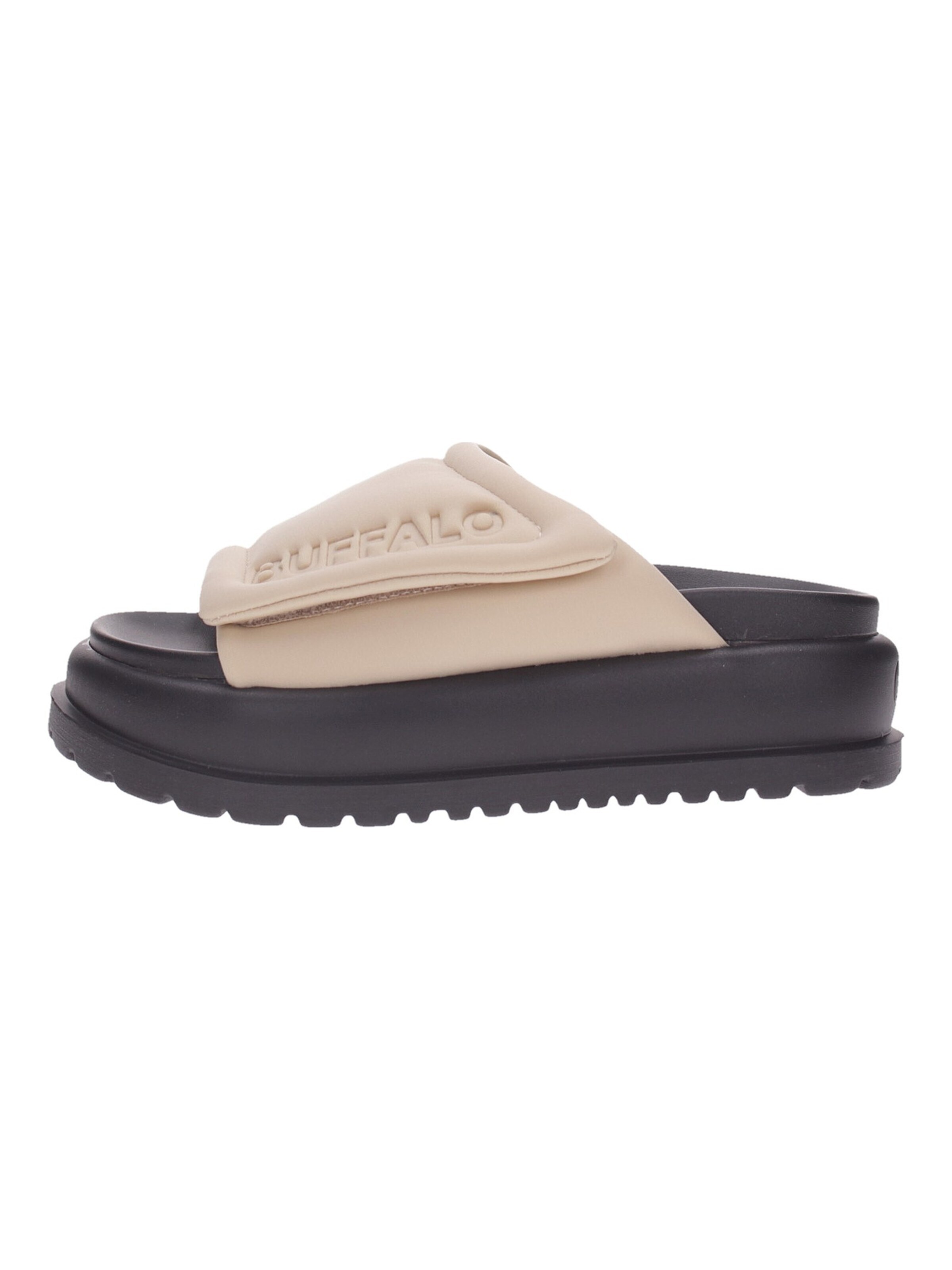 Sandalo 'Velcro' di BUFFALO in beige: frontale