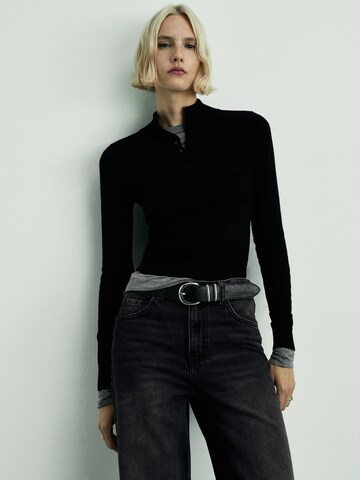 MANGO Regular Jeans 'DANILA' in Schwarz