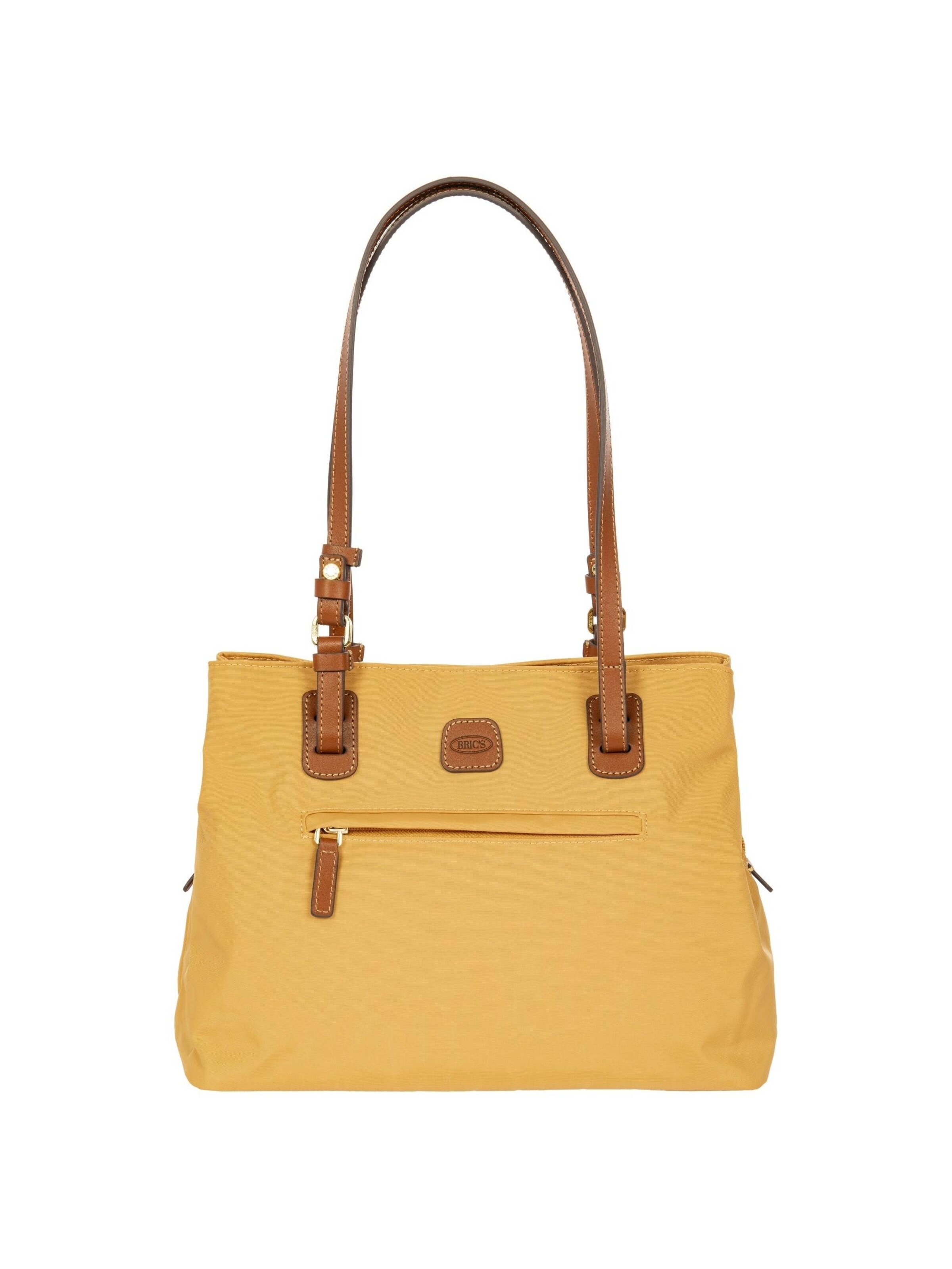 Bric's Shopper 'X-Bag'‌‌ in Gelb: Vorderseite