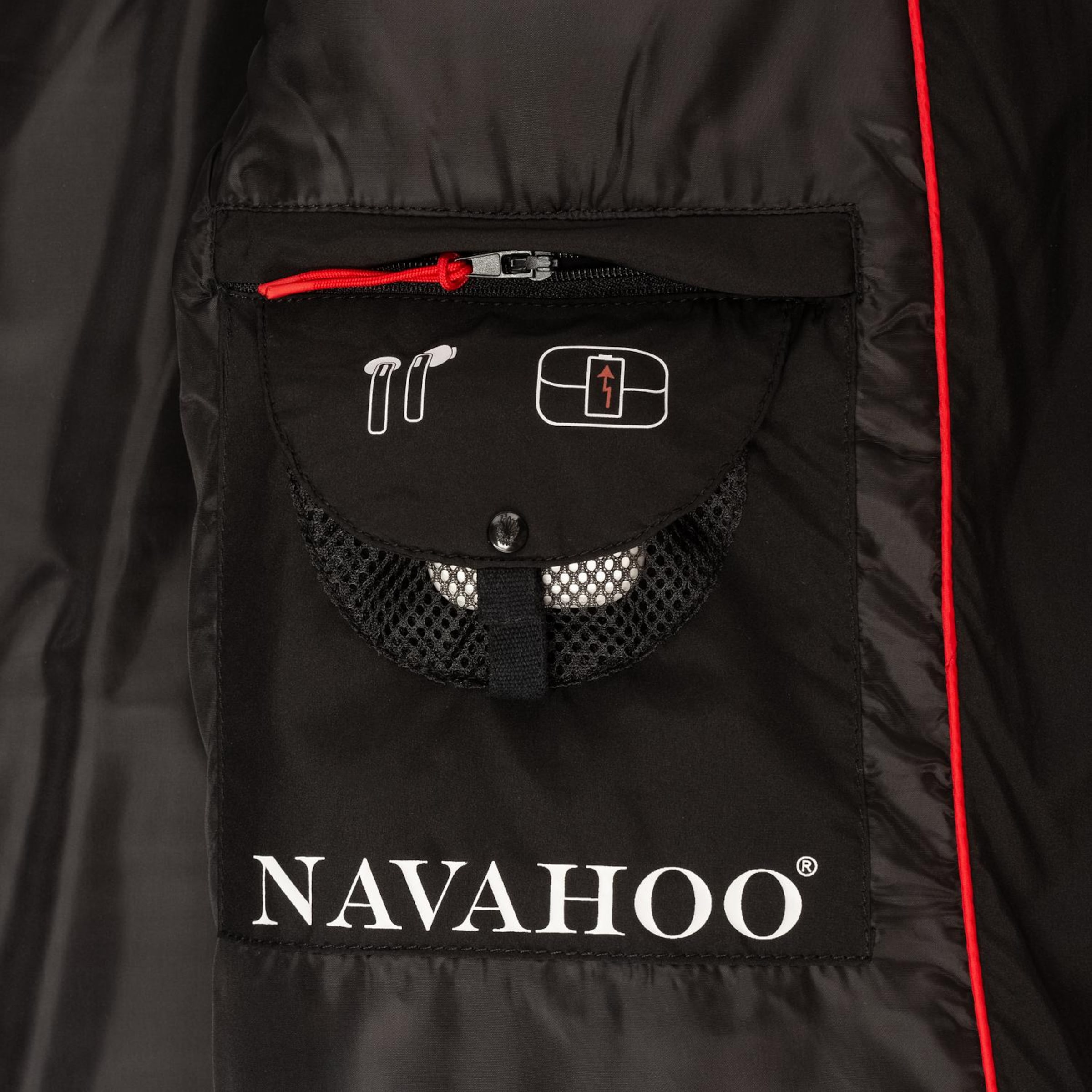 NAVAHOO Winter coat in Black