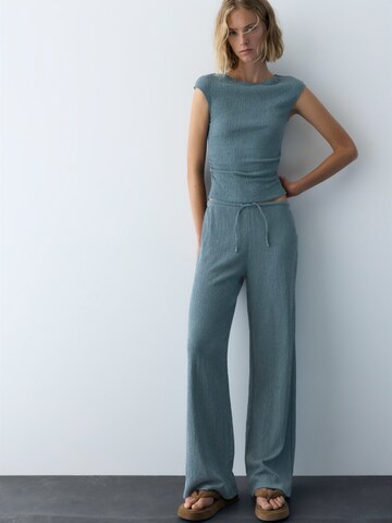 Pull&Bear Toppi värissä sininen: etupuoli