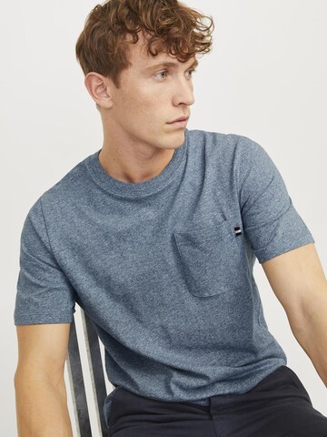 Tricou 'BLUBALTO' de la JACK & JONES pe albastru